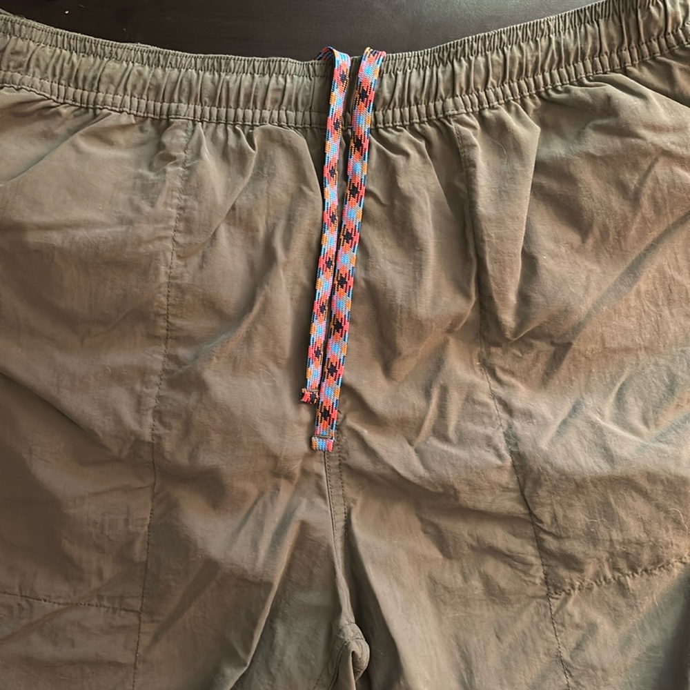 Orvis, green, swim trunks, very good condition.